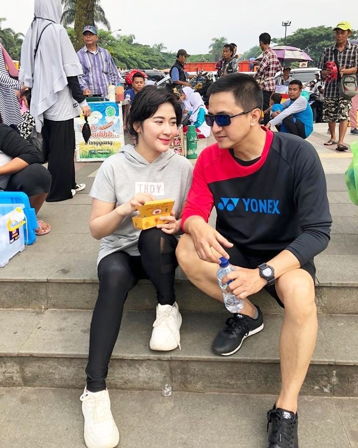Ricky Soebagdja dan istri