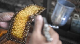 FOTO: Kerajinan Kulit Buaya di Merauke
