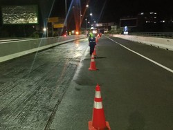 24 Titik Jalan Tol Bali Mandara Diperbaiki, Waspada Rekayasa Lalin