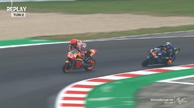 VIDEO: Momen Marquez Nyaris Jatuh di MotoGP Emilia Romagna