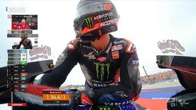 VIDEO: Quartararo Terpuruk Start 15 di MotoGP Emilia Romagna