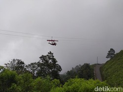 Bukan New Zealand, Ini Zipline di Gunung Telomoyo Magelang