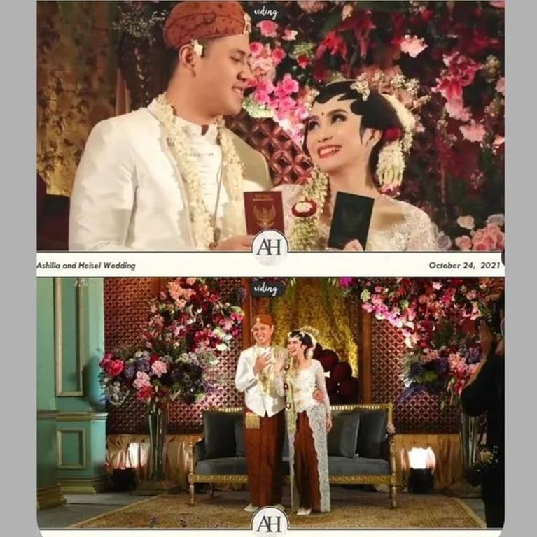 8 Foto Pernikahan Ashilla Zee Eks Blink dengan Kekasih Tema Adat Jawa Lama tak terlihat, Ashilla Zee Eks Blink datang membawa kabar bahagia pernikahannya dengan sang kekasih. Yuk intip potretnya!