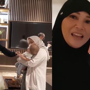 8 Momen Maia Estianty dengan Sang Cucu yang Jadi Sorotan