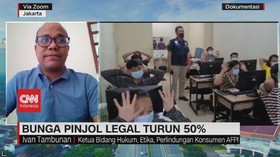 VIDEO: Bunga Pinjol Legal Turun 50%