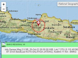 3 Hari Nonstop, Gempa Darat Masih Terus Mengguncang Salatiga