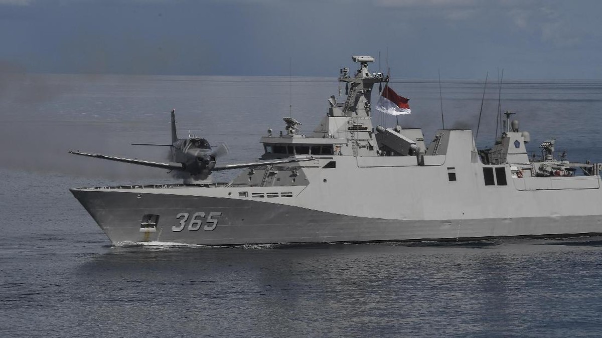 FOTO: Latihan Gabungan TNI AL di Kepulauan Riau