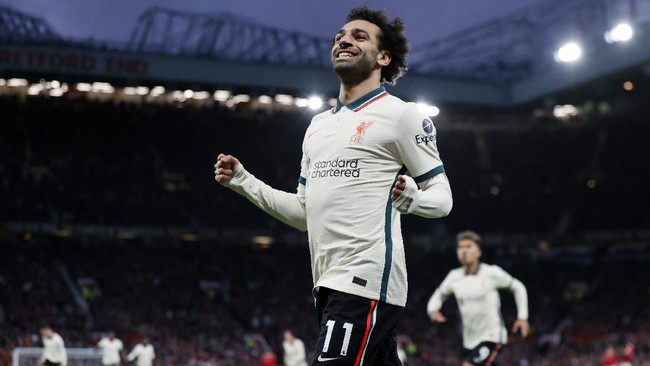 Mohamed Salah menulis pesan penuh percaya diri usai Liverpool berhasil menggasak Manchester United 5-0 pada lanjutan Liga Inggris.