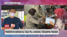 VIDEO: Pemerintah Berikan BLT Bagi PKL dan Warung