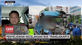 VIDEO: Penyelidikan Kecelakaan Bus Transjakarta