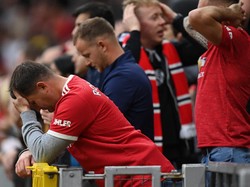 MU Vs Liverpool: Saat Fans di Old Trafford Kecewa, Pilih Pulang Saat Jeda