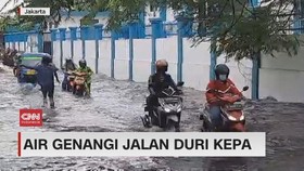 VIDEO: Hujan Deras, Jalan Duri Kepa Banjir