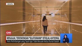 VIDEO: Menjajal Terowongan Silaturahmi Istiqlal-Katedral