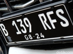 Pelat RF Bisa Dibeli Orang Biasa, Segini Biayanya