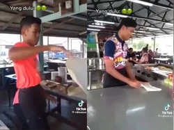 Penjual Roti Canai Ini Pamer Atraksi Memutar Adonan yang Pikat Perhatian