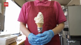 VIDEO: Es Krim Unik Rasa Sup Udon