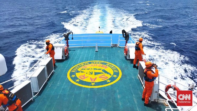 Basarnas Bali masih mencari sembilan ABK KM Liberty l yang hilang di Perairan Utara Bali. ABK belum ditemukan hingga kini.