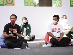Menteri Nadiem Makarim Puji MBKM USU yang Libatkan Mitra Lokal