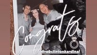 <p>Hubungan cinta Chelsea dan Rob diketahui publik sejak dua tahun lalu. Namun mereka baru memamerkan kemesraan di media sosial pada 2020, Bunda. (Foto: Instagram @robclintonkardinal)</p>