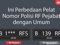 Pejabat Sudah Punya Pelat Merah, Kenapa Masih Butuh Pelat RF?