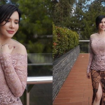 Kerap Tampil Seksi, Intip Maria Vania Saat Pakai Kebaya Sangat Anggun!