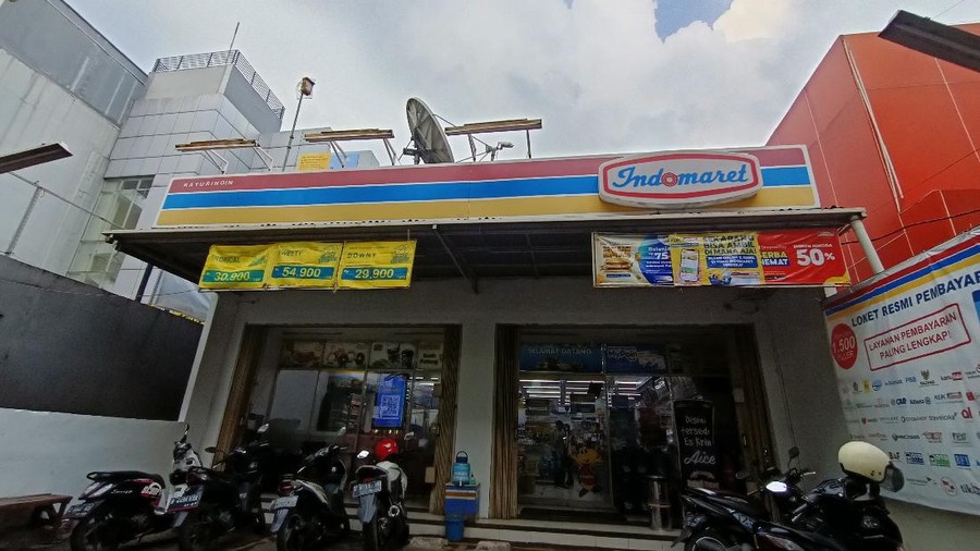 Salah satu Indomaret di Bekasi