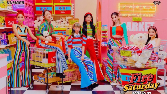 SECRET NUMBER Comeback dengan Fire Saturday, Simak Fakta Menariknya di Sini!