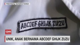 VIDEO: Unik, Anak Bernama ABCDEF GHIJK ZUZU