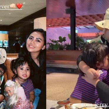 6 Momen Kebersamaan Rachel Vennya dan Okin Kompak Urus Anak Disorot