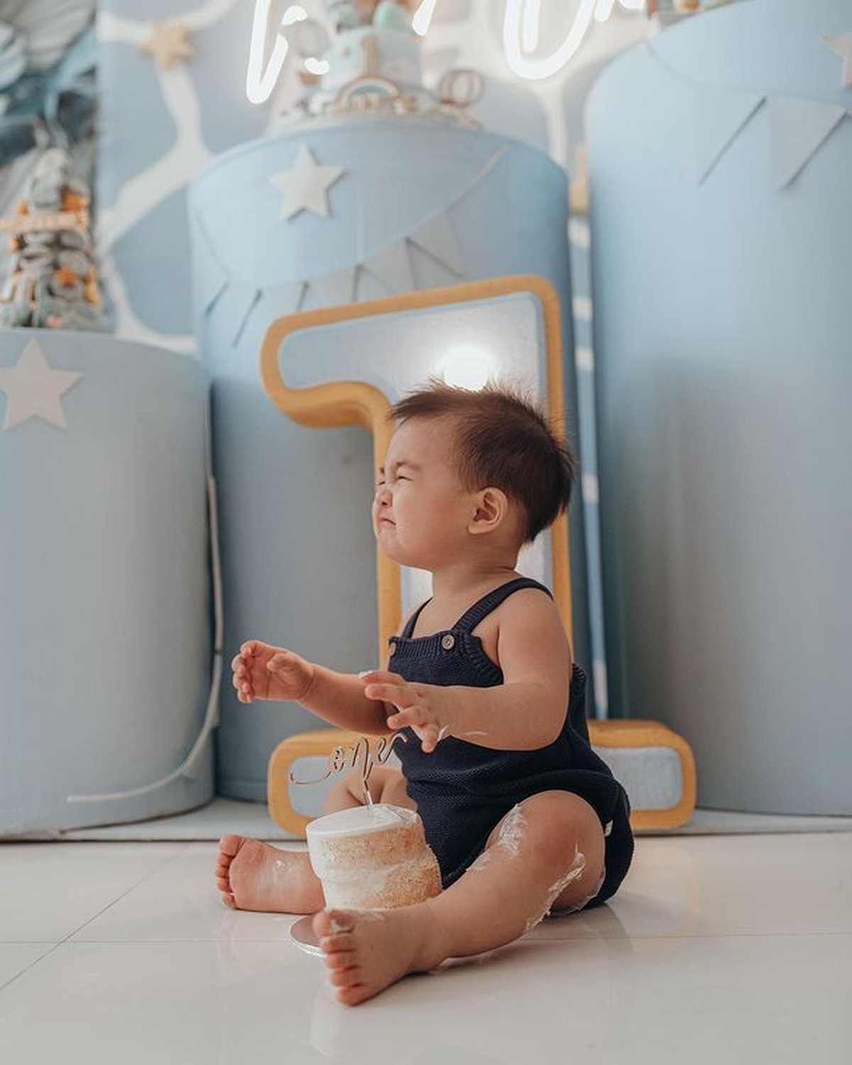 Potret Ultah Dante Anak Kedua Glenn Alinskie dan Chelsea Olivia