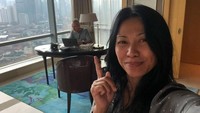 7 Potret Anggun C Sasmi Karantina di Hotel, Tiba di Indonesia Bareng Suami