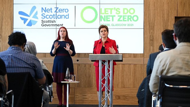 COP26 akan digelar di Glasgow pada 31 Oktober hingga 12 November 2021.