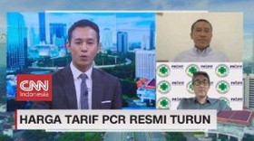 VIDEO:  Harga Tarif PCR Resmi Turun