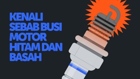 INFOGRAFIS: Kenali Sebab Busi Motor Hitam dan Basah