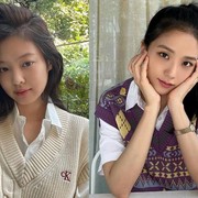 Inspirasi Tampil Stylish Memakai Sweater Vest ala Selebriti Korea