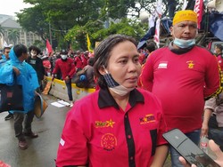 Pendemo Sebut Jokowi Hanya Butuh Rakyat Saat Pemilu, Setelah Itu Dilupakan
