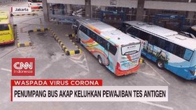 VIDEO: Penumpang Bus AKAP Keluhkan Pewajiban Tes Antigen