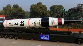 India Uji Rudal Balistik Bisa Bawa Nuklir 5.000 Kilometer