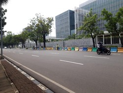 Jelang Demo Mahasiswa-Buruh, 1.955 Aparat Gabungan Siaga Depan Istana