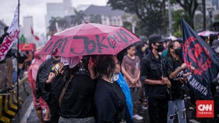Demo Buruh Sindir Jokowi Sudah Lupa Rakyat