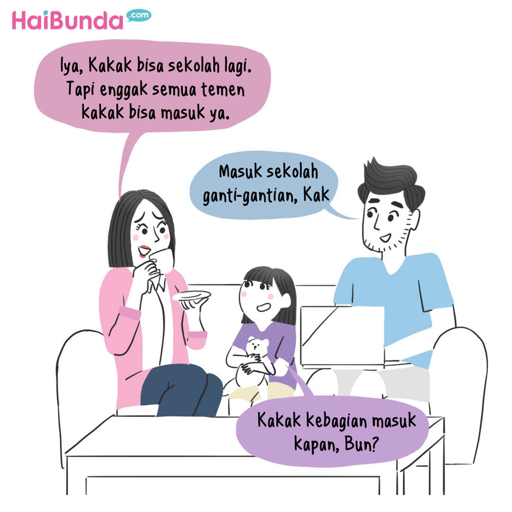 Komik sekolah hybrid