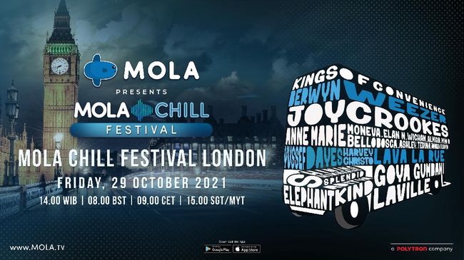 Kings of Convenience dan Weezer Tampil di Mola Chill Festival London