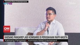 VIDEO: Kaesang Jadi Komisaris di Perusahaan Raffi-Nagita