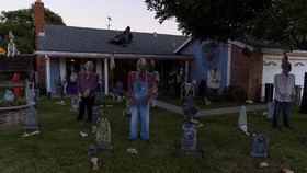 FOTO: Dekorasi Menyeramkan Rumah-Rumah di AS Sambut Halloween