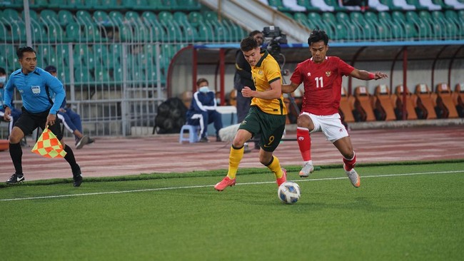 Kegigihan Timnas Indonesia U-23 Jadi Tantangan Berat bagi Penjaga Gawang Australia