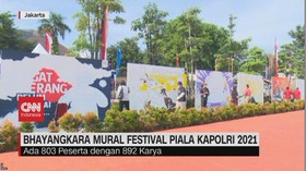VIDEO: Bhayangkara Mural Festival Piala Kapolri 2021