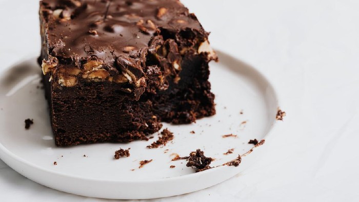 Antiribet! Resep Fudgy Brownies Tanpa Oven dan Mixer, Cocok Jadi Camilan Akhir Pekan