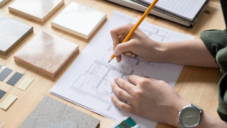 Ilustrasi renovasi rumah Ilustrasi renovasi rumah