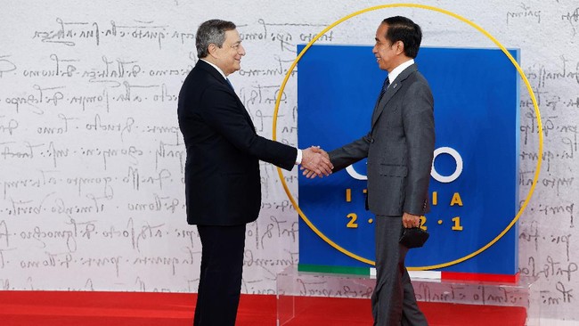Menteri Koordinator Bidang Perekonomian Airlangga Hartarto mengatakan Perdana Menteri Italia mengapresiasi program pembedayaan UMKM di Indonesia.