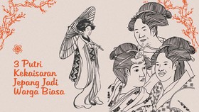INFOGRAFIS: 3 Putri Kekaisaran Jepang yang Jadi Warga Biasa